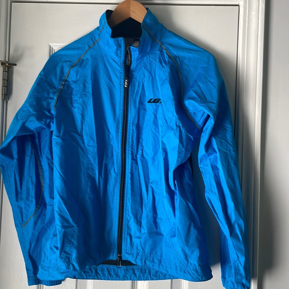 Louis Grieau Cycling Windbreaker Jacket Sz S